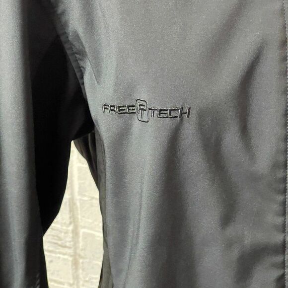 Free Tech Black Lined Winter Jacket Medium 38-40 - Picture 3 of 11